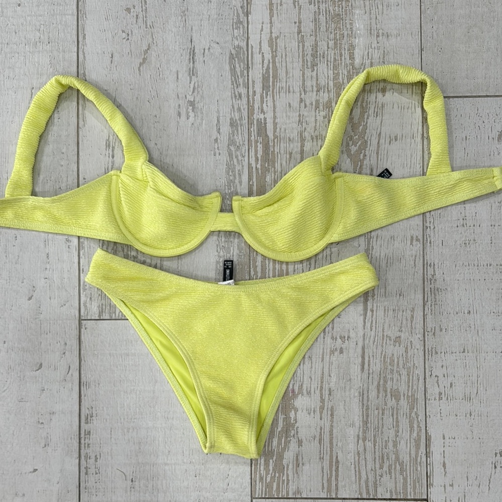 Neon Yellow Bikini PLT